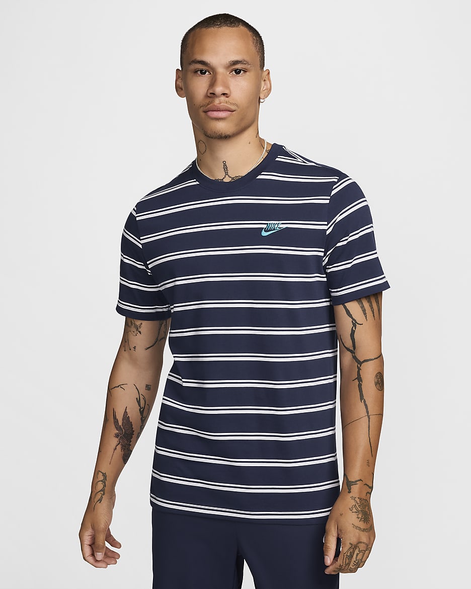 Nike Sportswear Men s Striped T Shirt. Nike